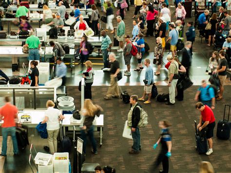 Tampa airport security wait times - Oct 15, 2022 · The office hours for PreCheck at the Tampa Airport location are Monday to Friday from 8 AM until 6 PM, closed 12–12:30 PM. And on Saturday, the timings are from 9 AM to 5 PM. If you are enrolled in TSA PreCheck, you can arrive at the airport up to two hours before your scheduled departure time. This will give you plenty of time to check in ... 